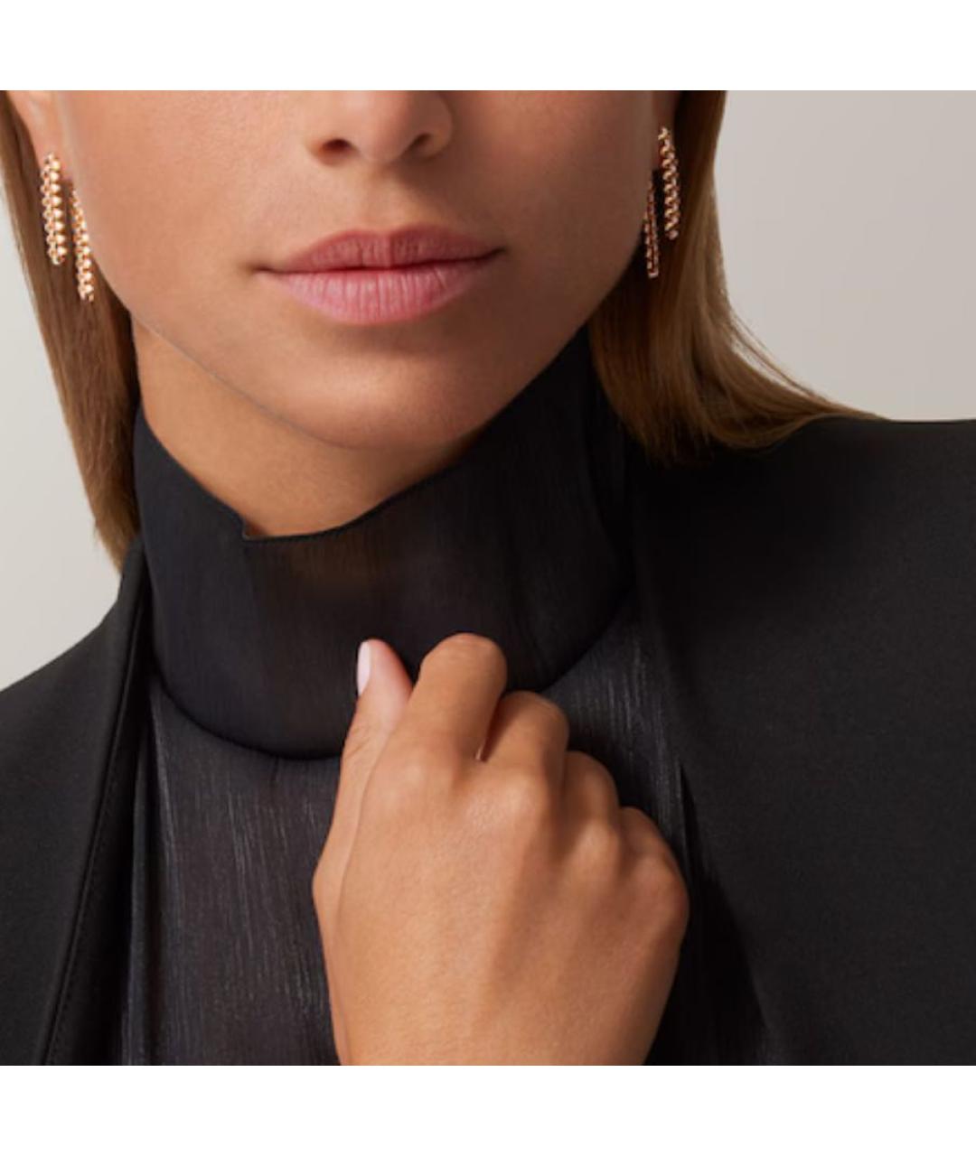 CARTIER Розовые серьги из розового золота, фото 4