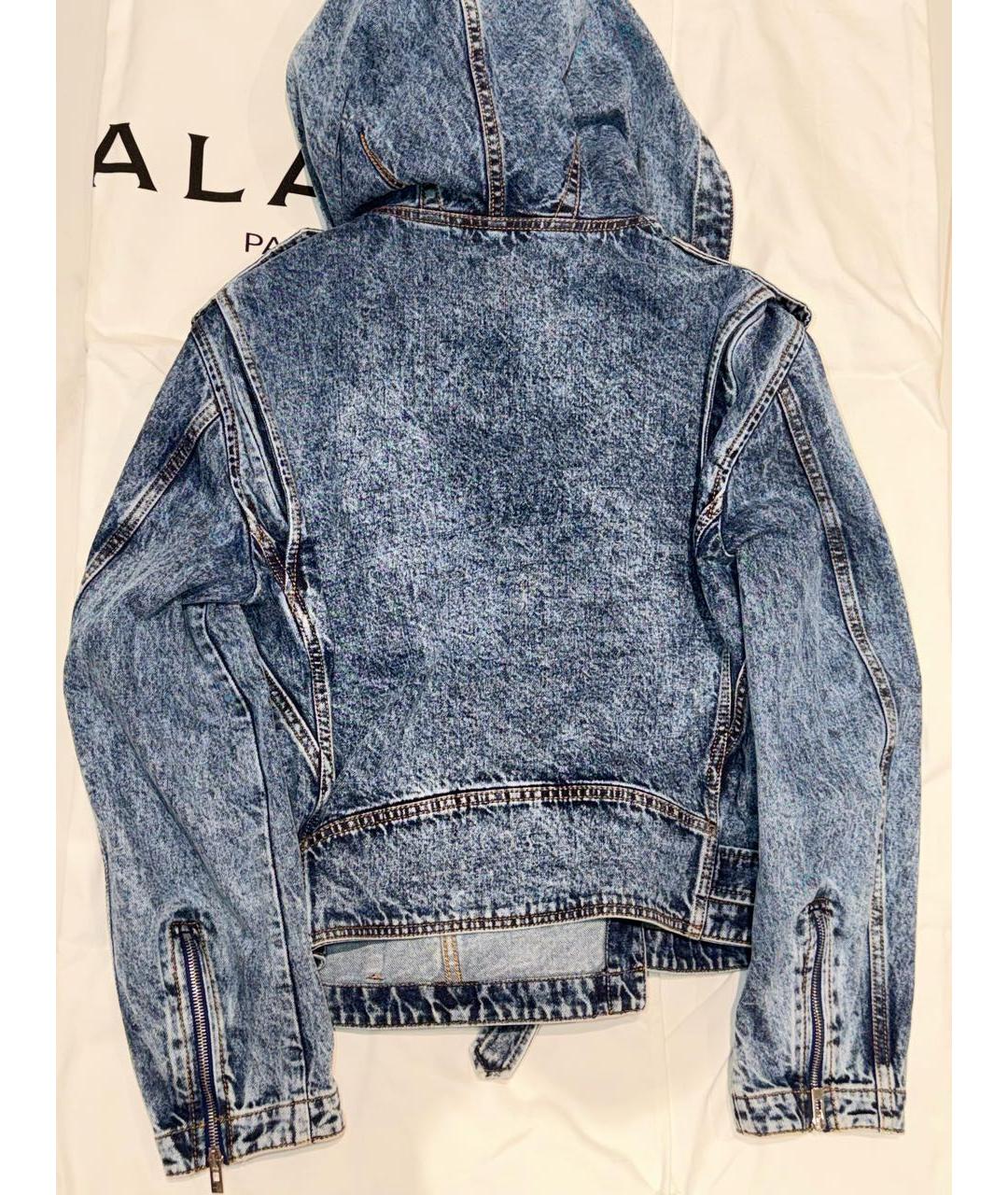 ALAIA Синяя деним куртка, фото 4