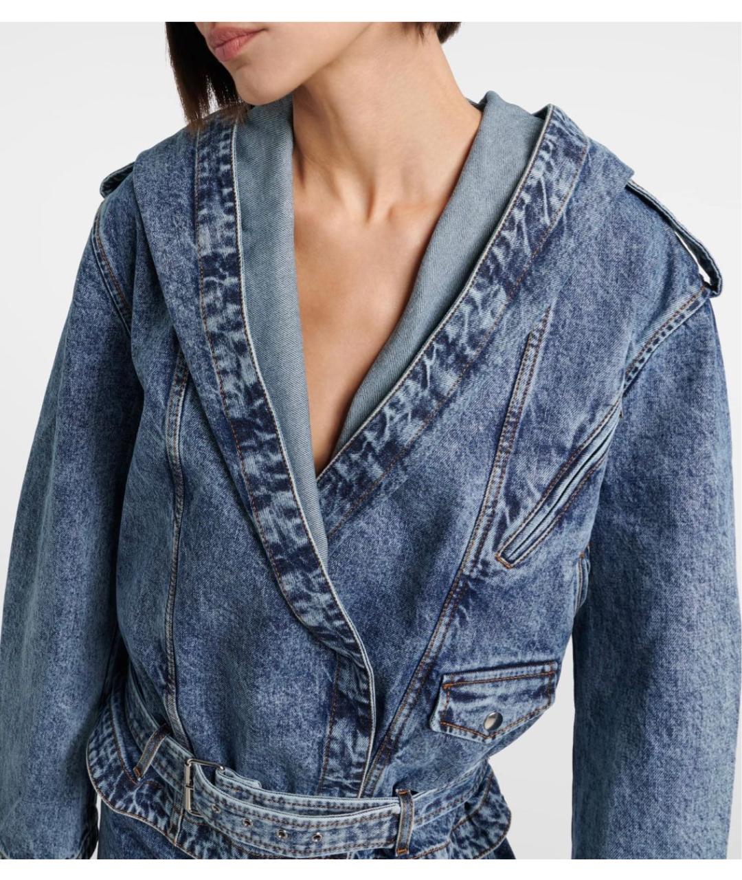 ALAIA Синяя деним куртка, фото 8