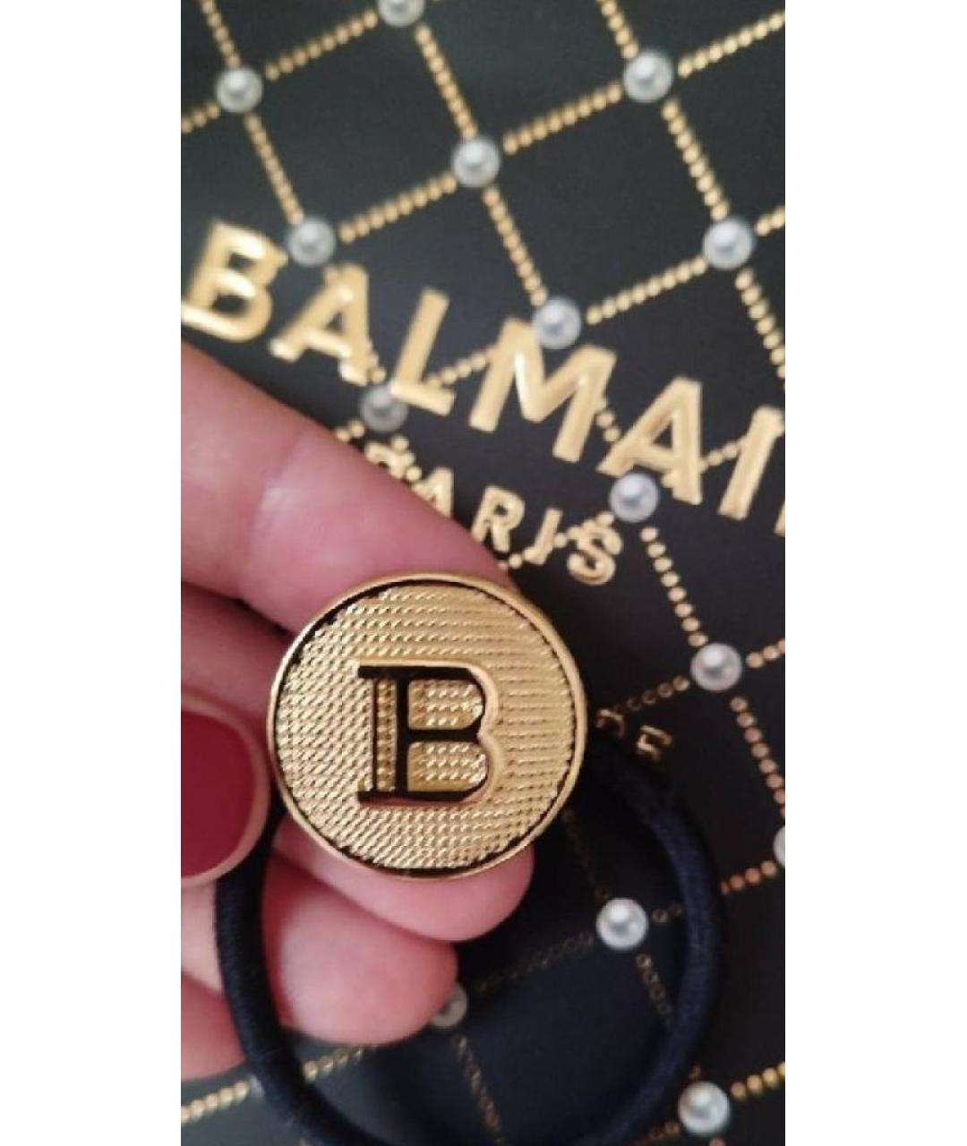 BALMAIN Черная резинка, фото 6