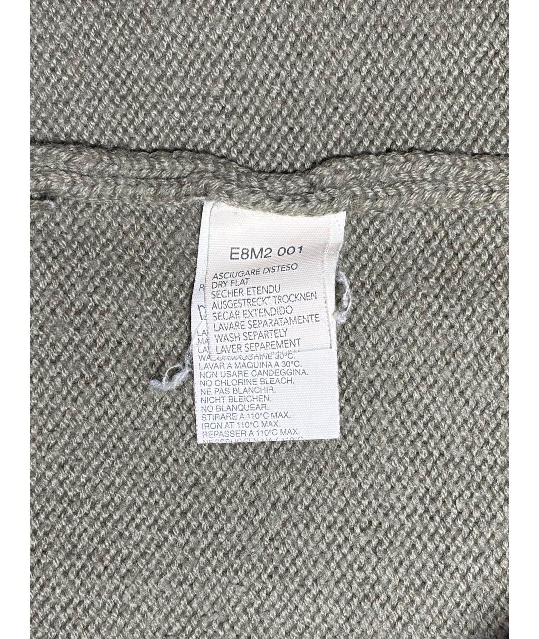 DIESEL Хаки шерстяной джемпер / свитер, фото 7