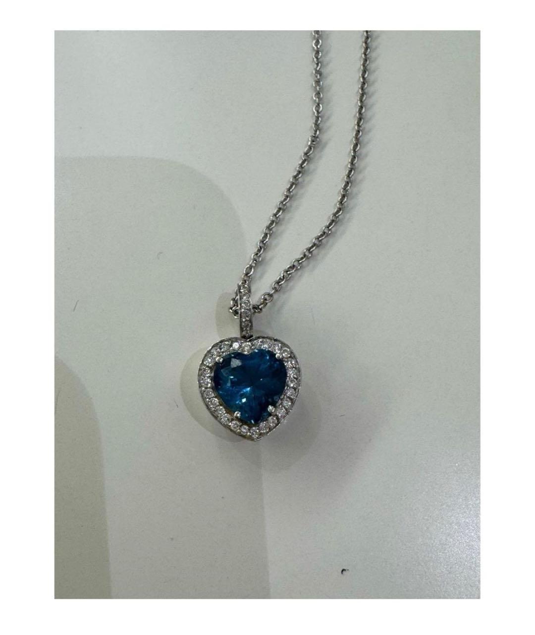 PASQUALE BRUNI Голубой кулон из белого золота, фото 4