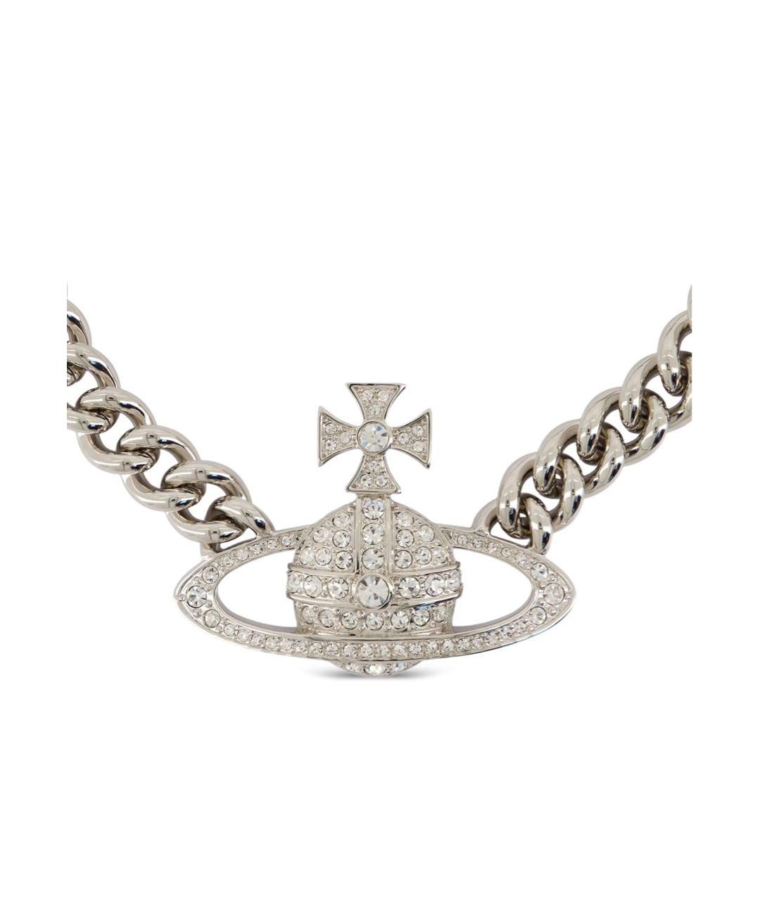VIVIENNE WESTWOOD Серебрянный чокер, фото 2