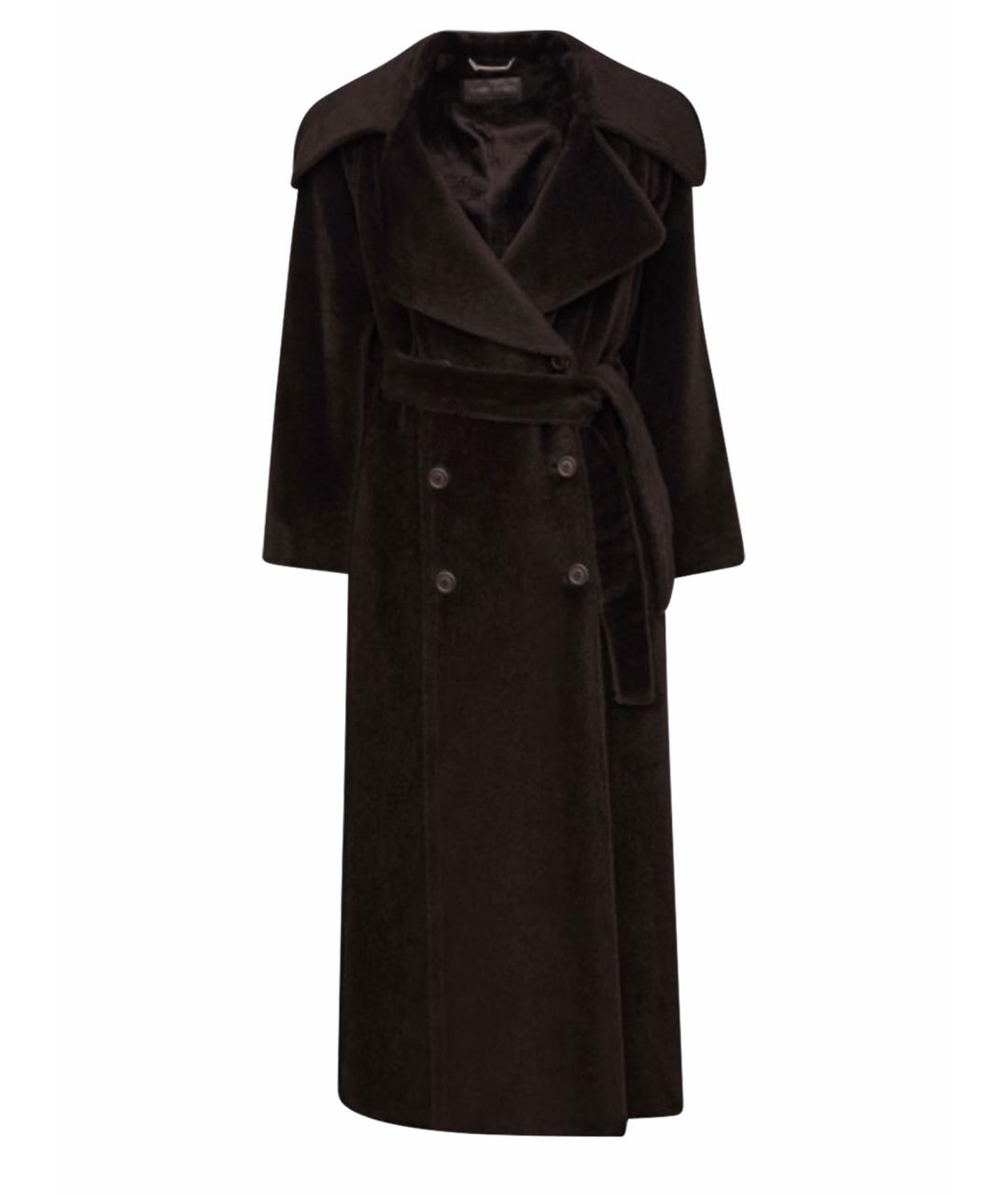 ALBERTA FERRETTI Черное пальто, фото 1