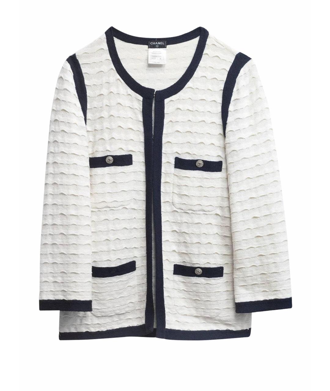 CHANEL Белый жакет/пиджак, фото 1