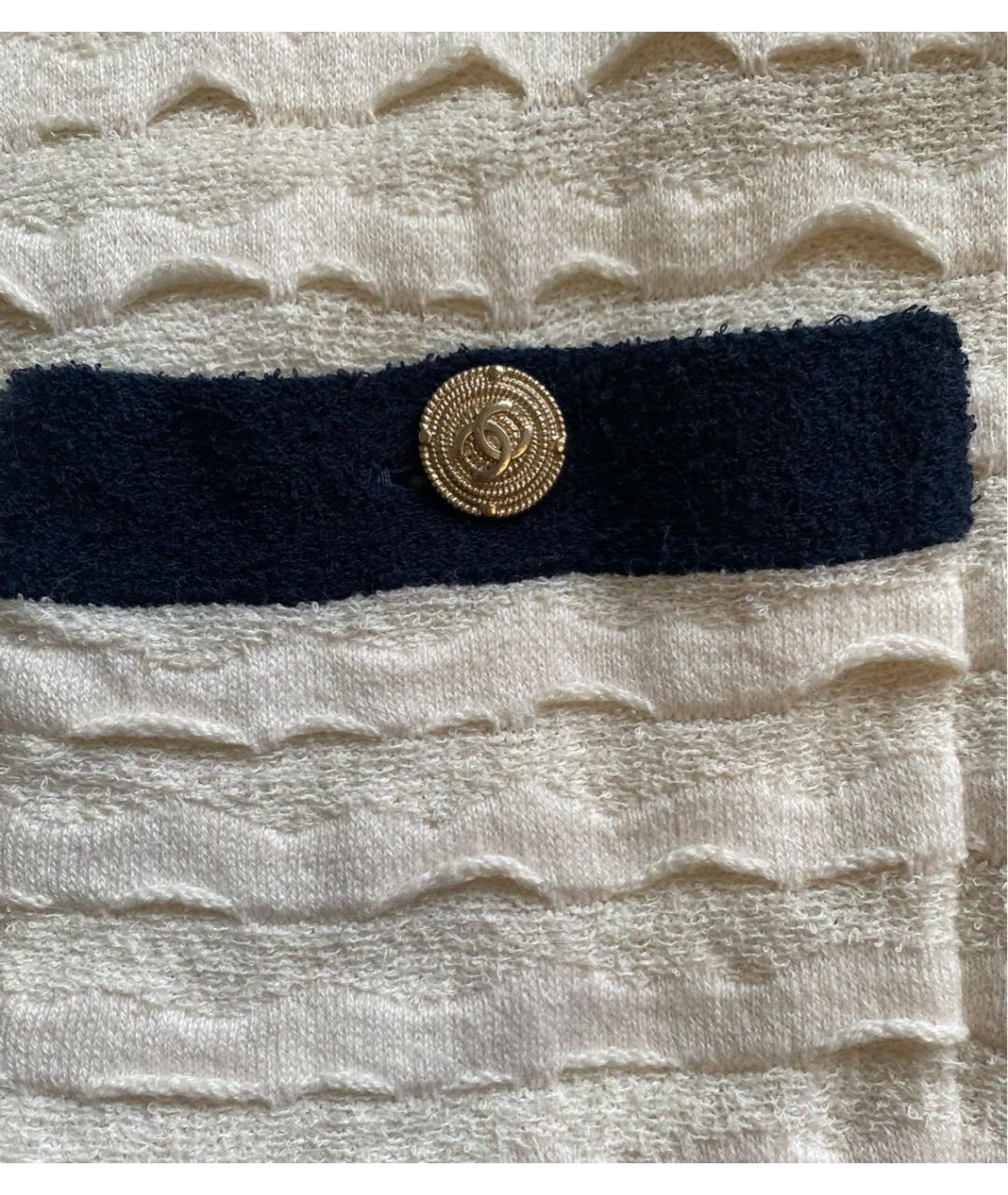 CHANEL Белый жакет/пиджак, фото 5