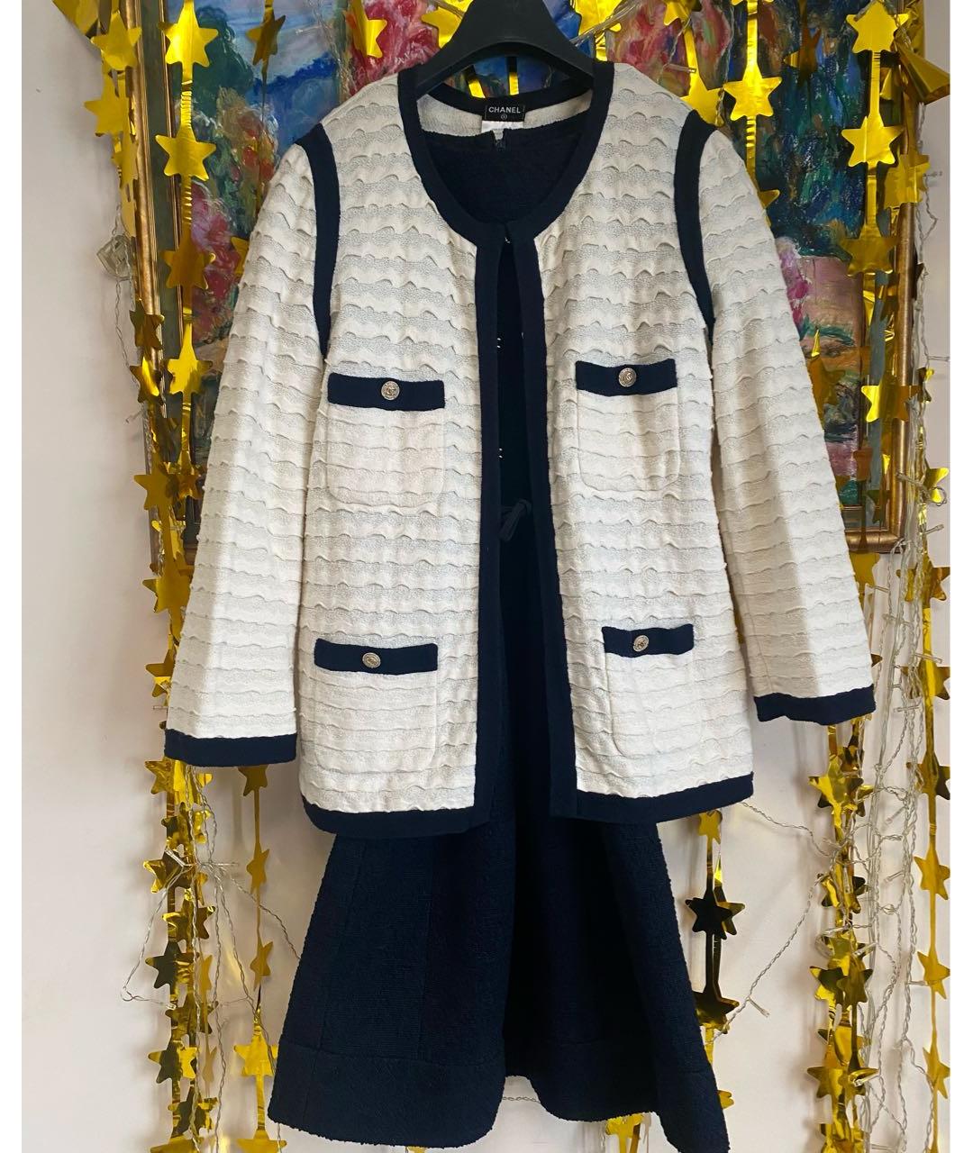 CHANEL Белый жакет/пиджак, фото 2