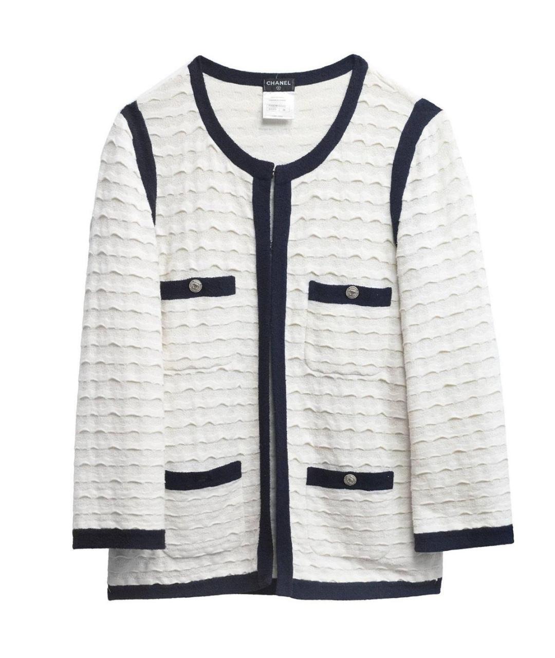 CHANEL Белый жакет/пиджак, фото 9