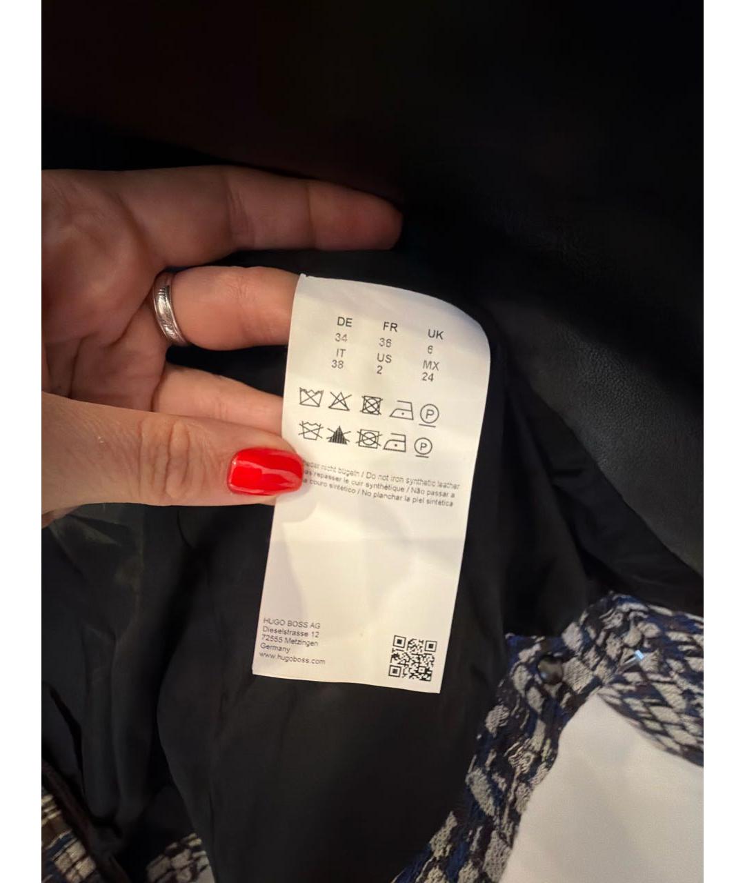 HUGO BOSS Мульти твидовая куртка, фото 6