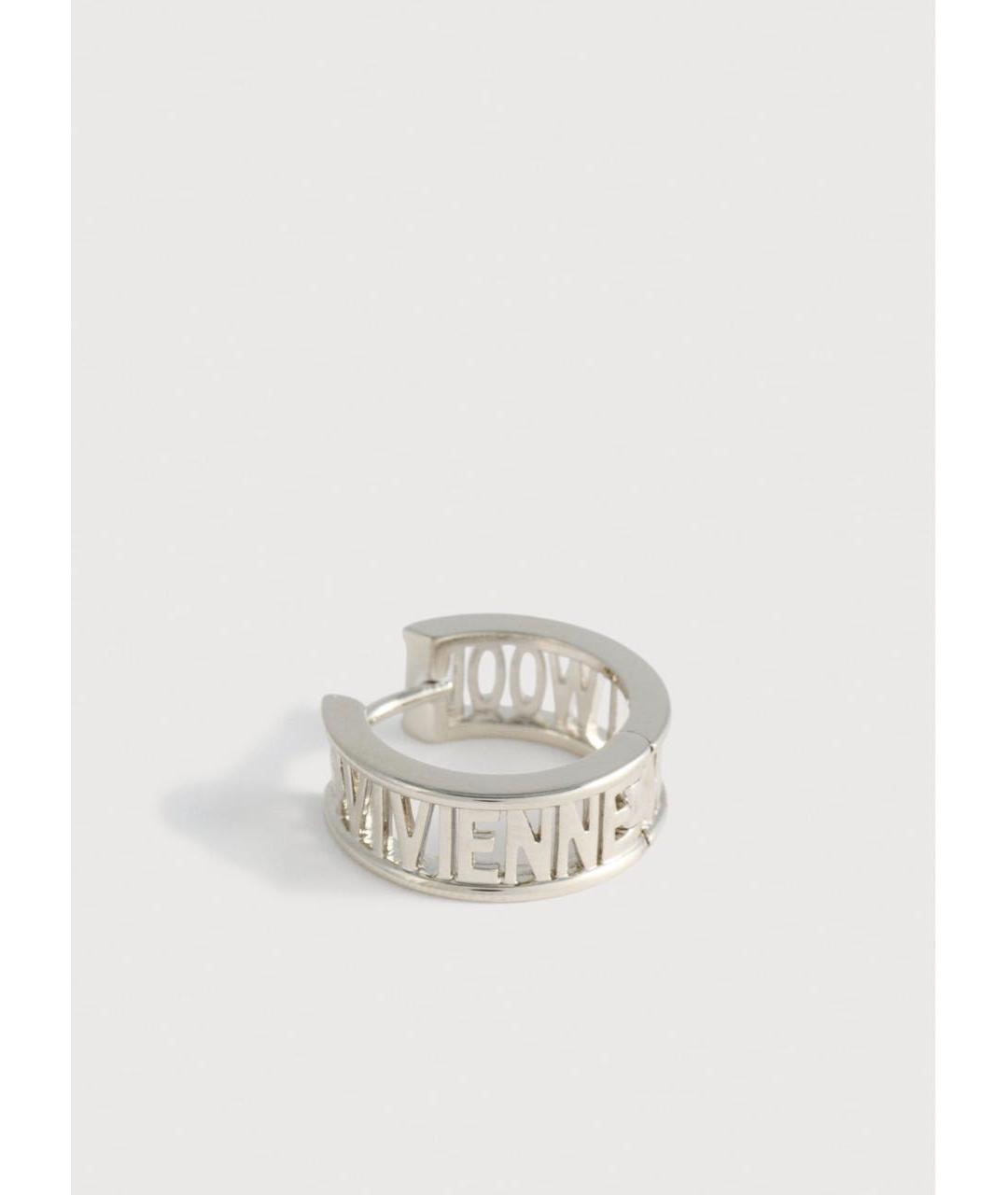 VIVIENNE WESTWOOD Серебряные латунные серьги, фото 2