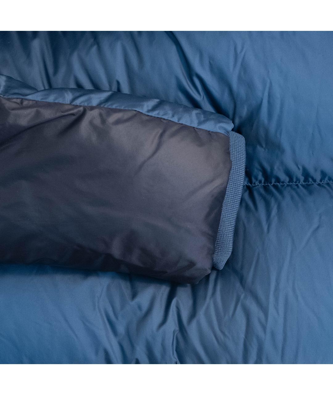 EMPORIO ARMANI Синий полиамидовый пуховик, фото 5