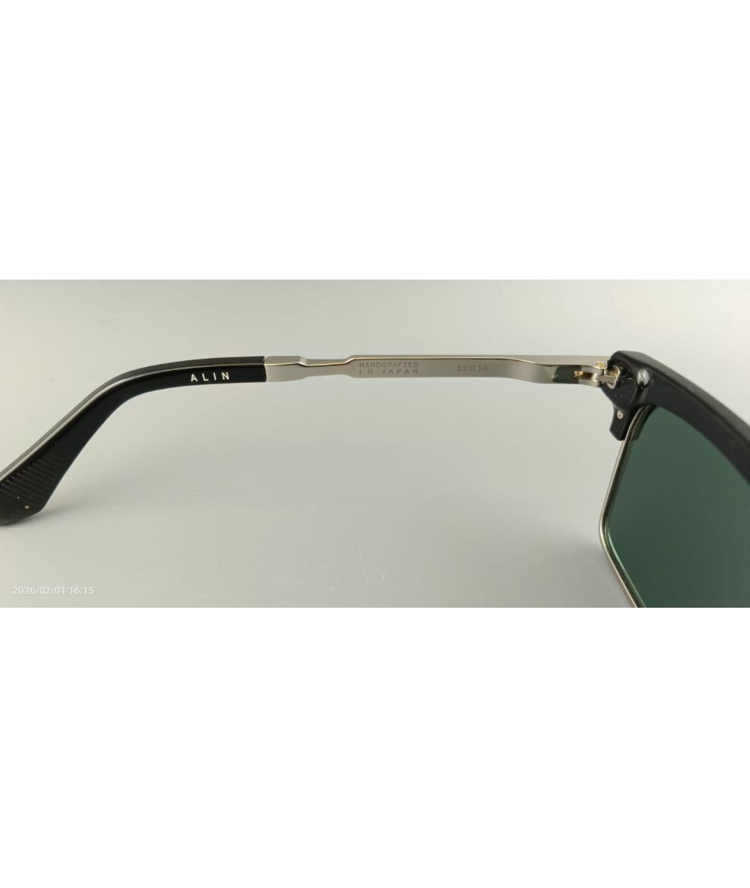 JACQUES MARIE MAGE Серые солнцезащитные очки, фото 7