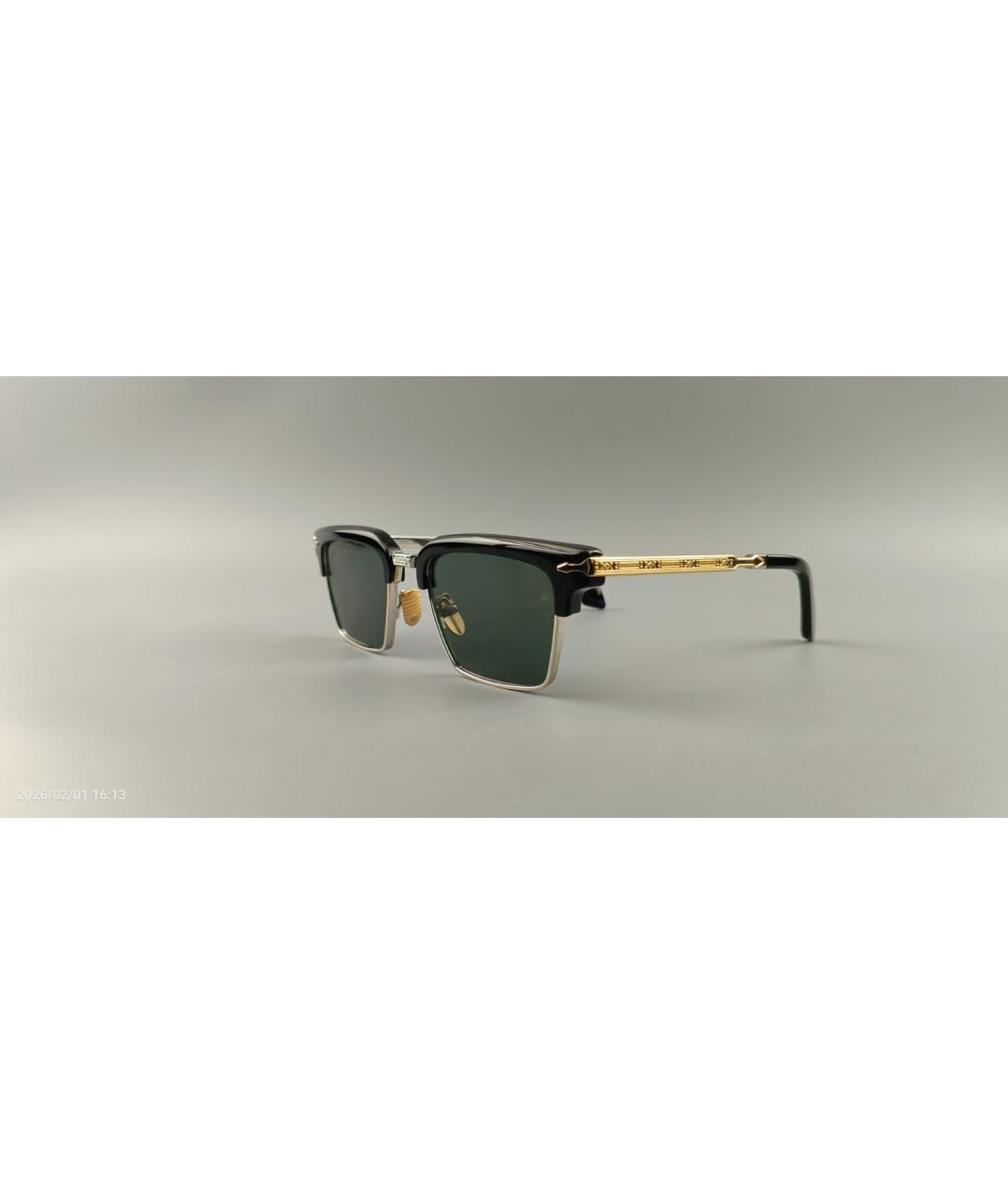 JACQUES MARIE MAGE Серые солнцезащитные очки, фото 2