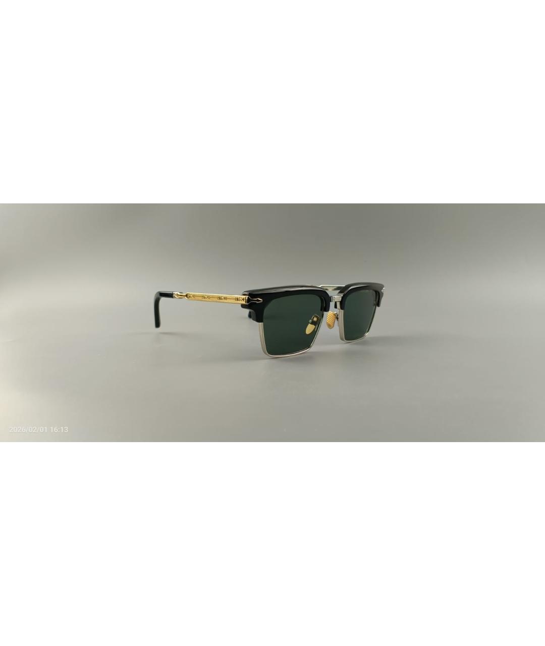 JACQUES MARIE MAGE Серые солнцезащитные очки, фото 4