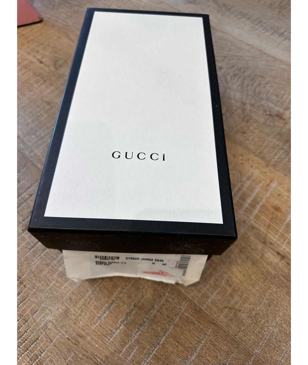 GUCCI Розовые шлепанцы, фото 3