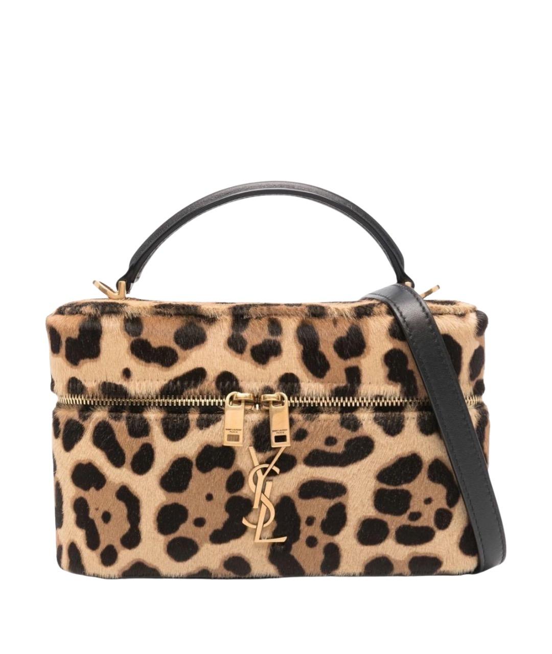 SAINT LAURENT Мульти меховая сумка через плечо, фото 1