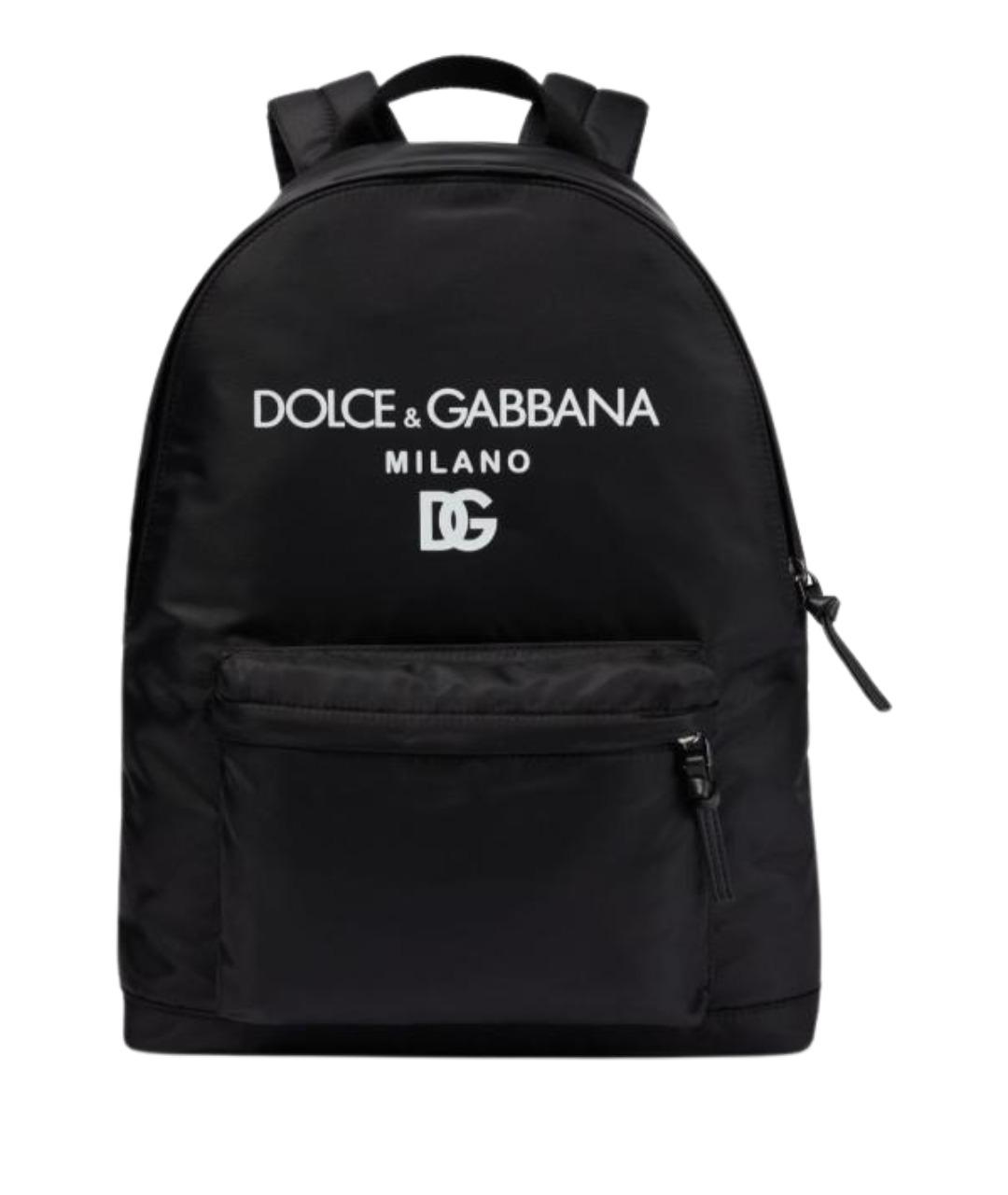 DOLCE&GABBANA Черный рюкзак, фото 1