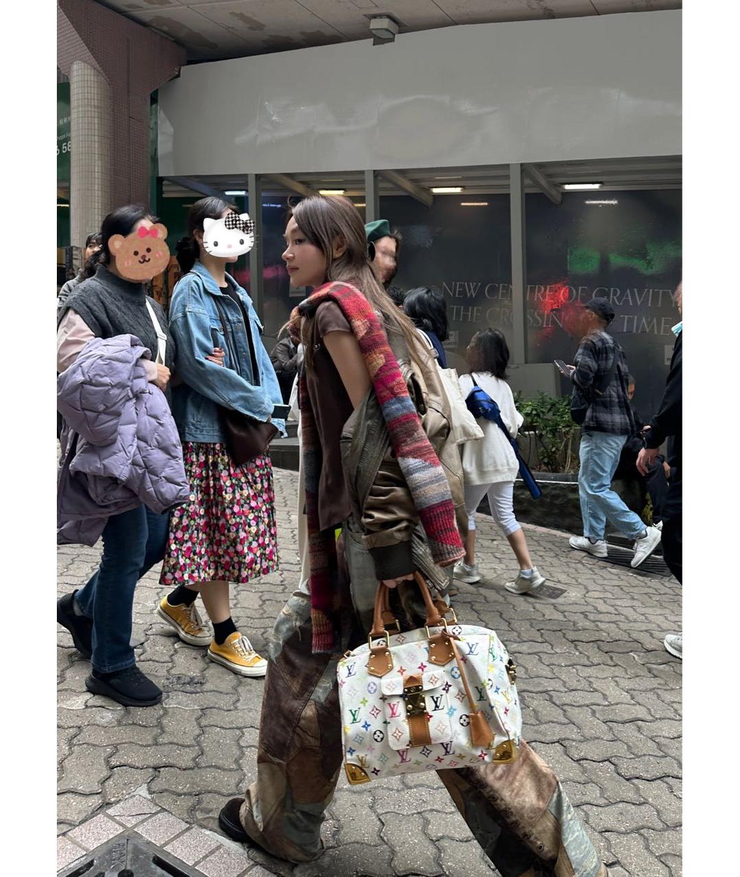 LOUIS VUITTON Мульти кожаная сумка с короткими ручками, фото 5