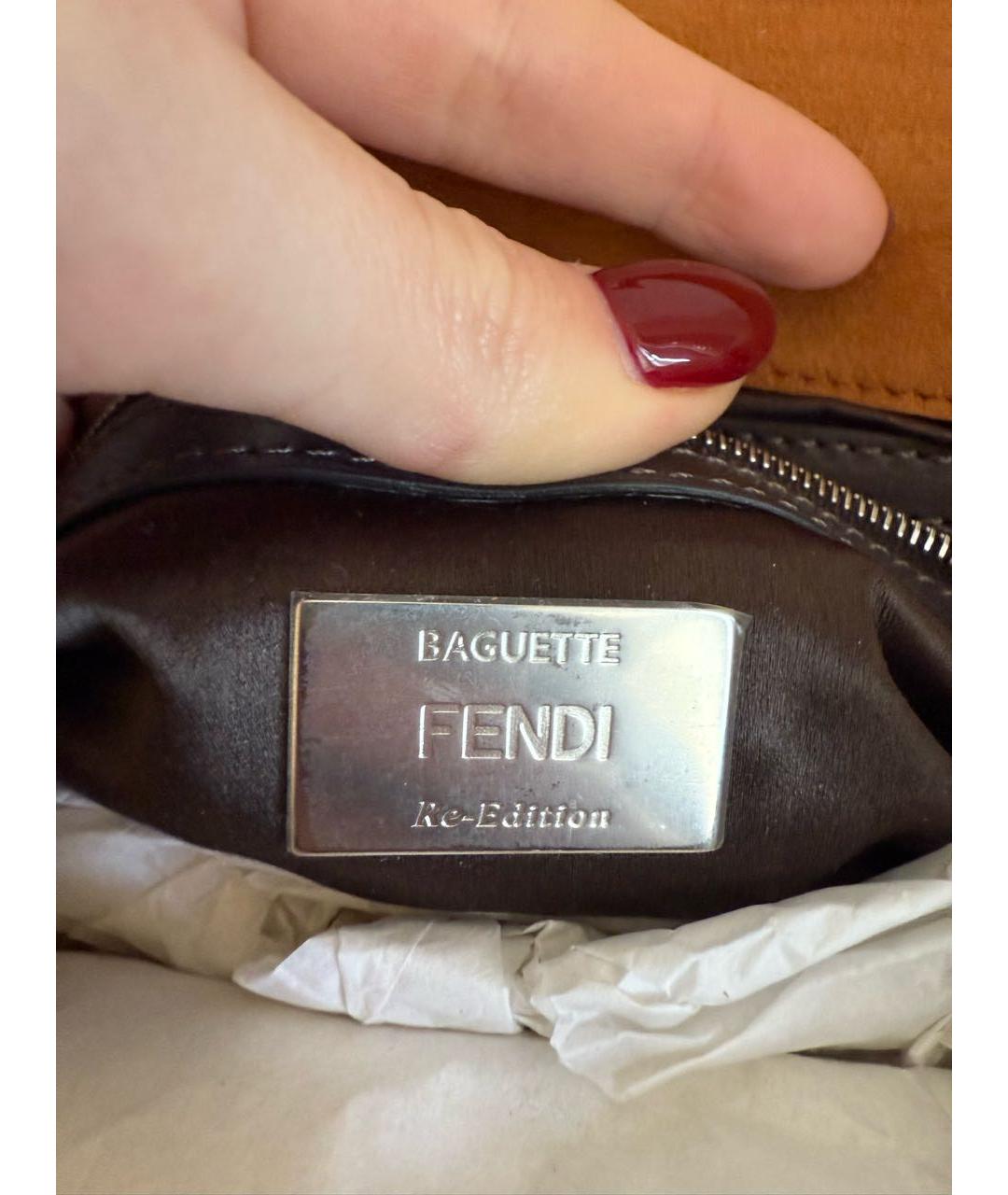 FENDI Мульти меховая сумка через плечо, фото 7