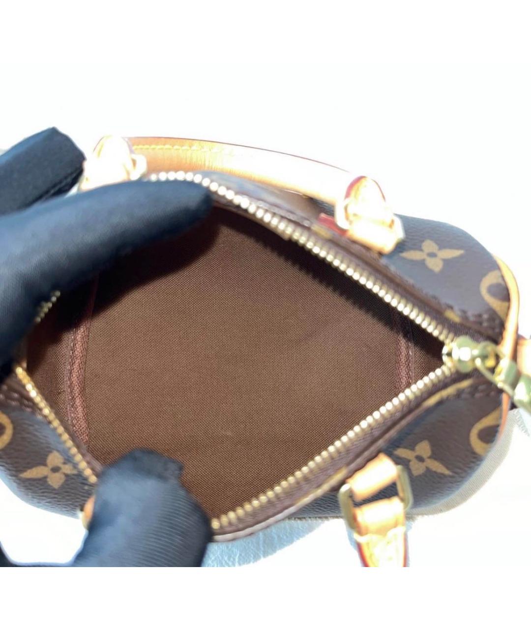 LOUIS VUITTON Коричневая сумка через плечо, фото 7