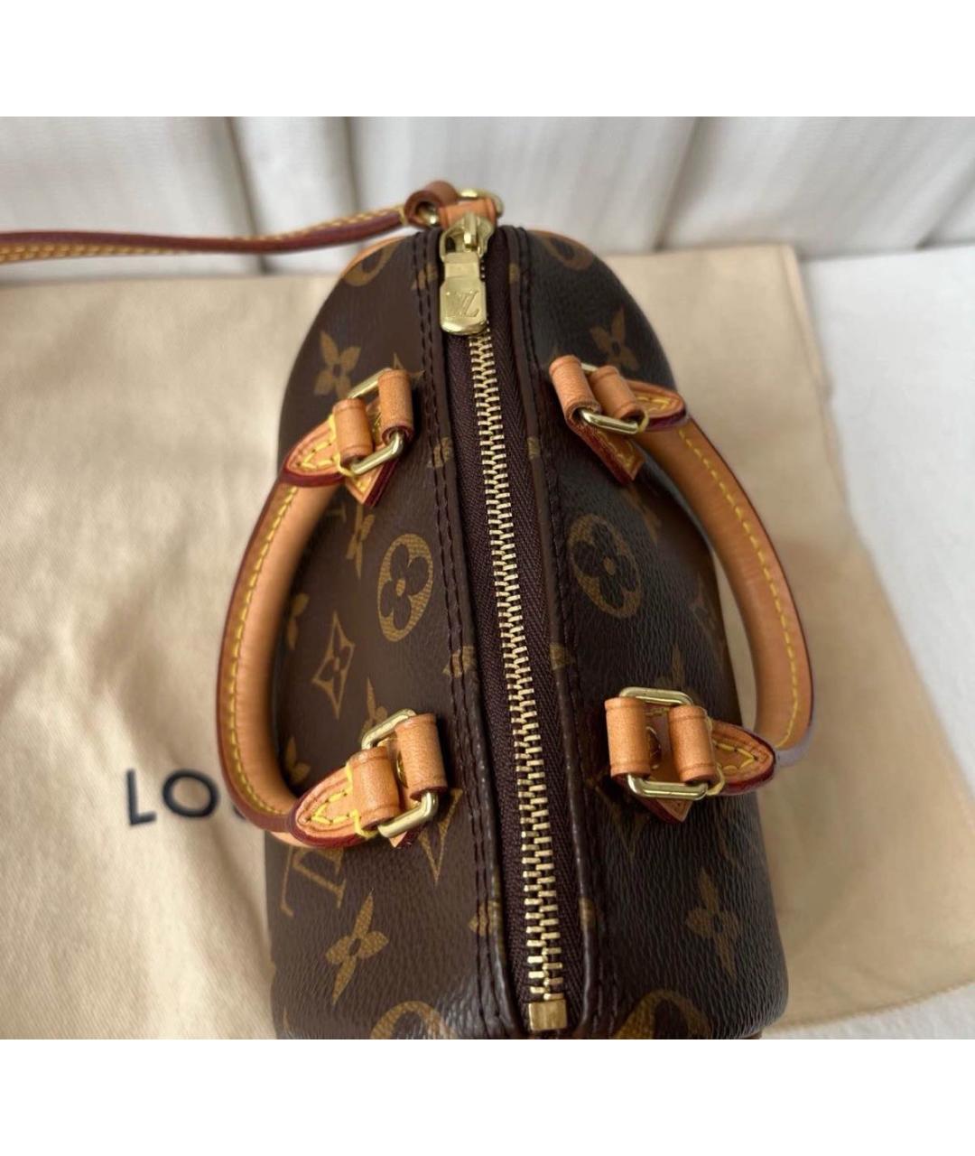 LOUIS VUITTON Коричневая сумка через плечо, фото 8
