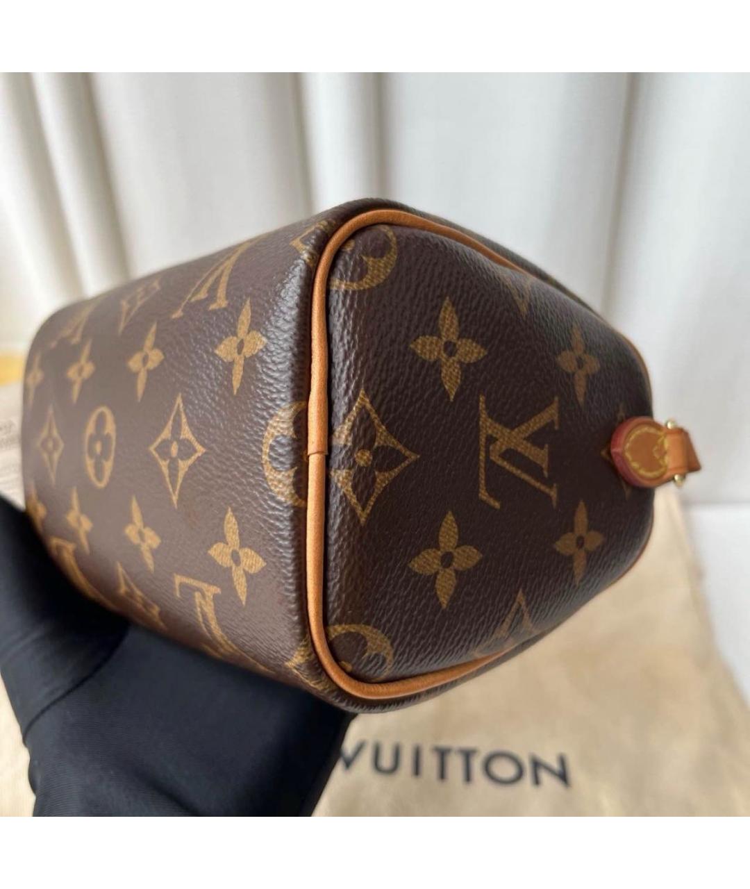 LOUIS VUITTON Коричневая сумка через плечо, фото 5