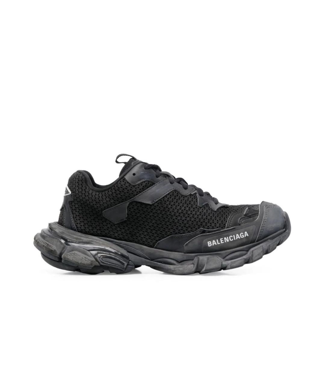 BALENCIAGA Черные текстильные кроссовки, фото 5
