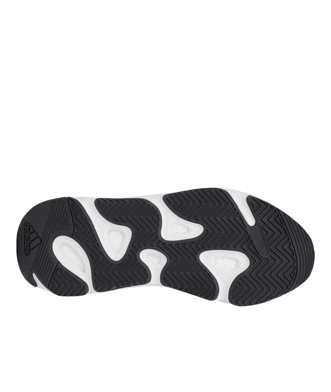 ADIDAS YEEZY Серые текстильные низкие кроссовки / кеды, фото 3