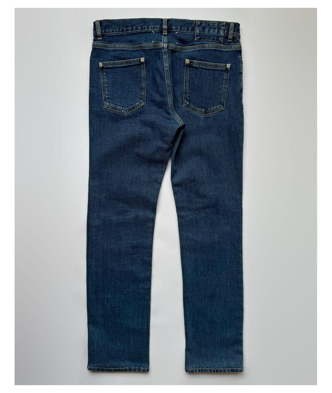 MAISON MARGIELA Хлопковые прямые джинсы, фото 2