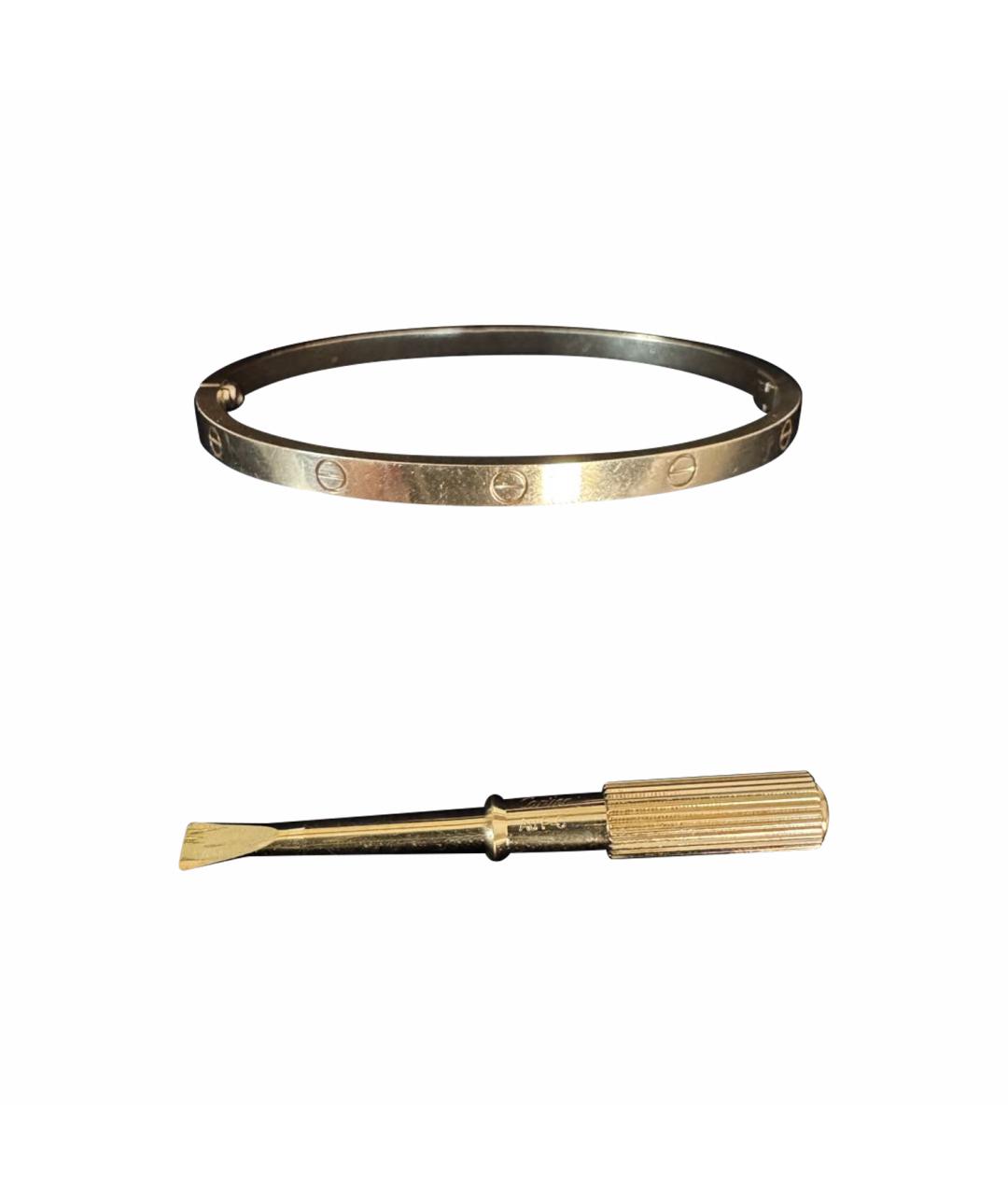 CARTIER Золотой браслет из желтого золота, фото 7