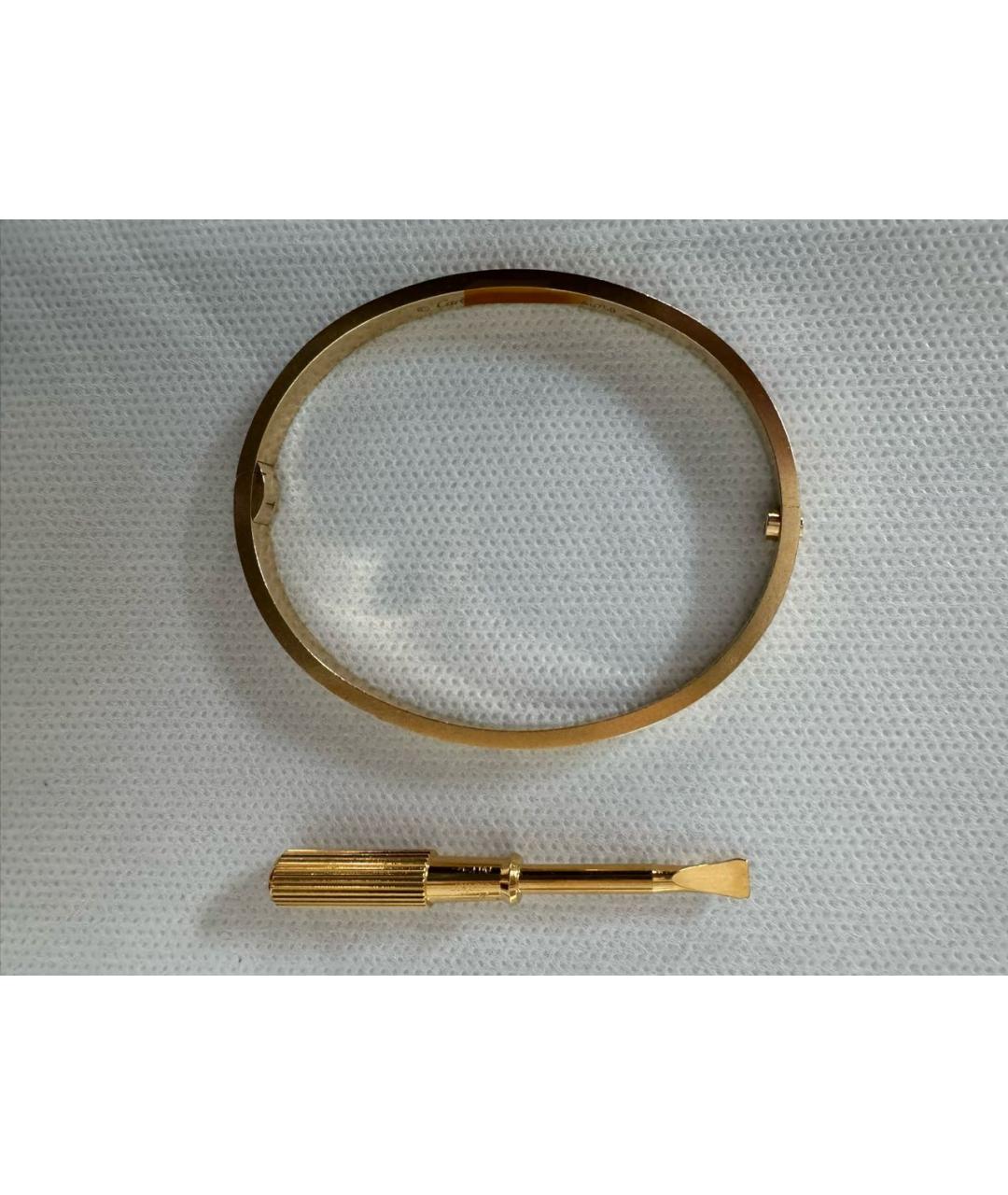 CARTIER Золотой браслет из желтого золота, фото 2