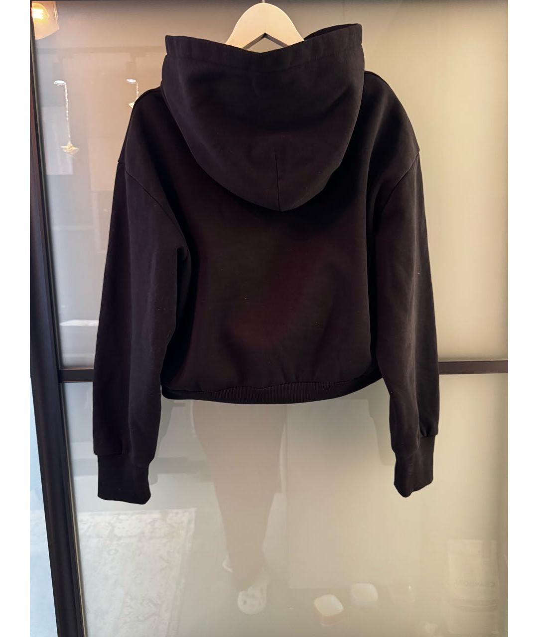 MAISON MARGIELA Черное хлопковое повседневное платье, фото 5