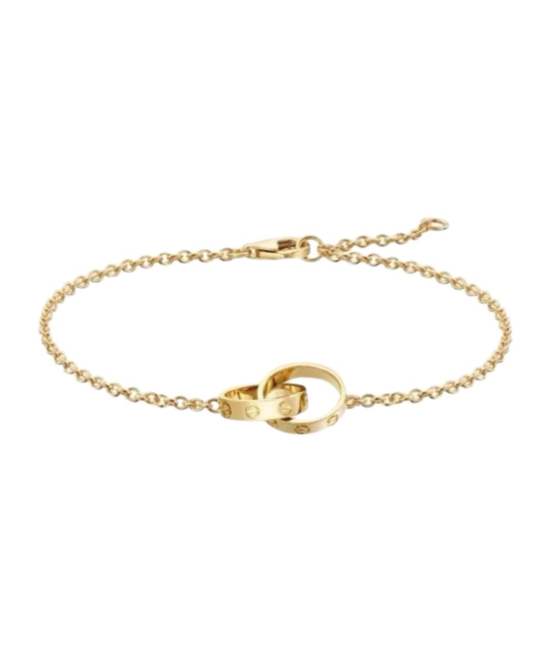 CARTIER Желтый браслет из желтого золота, фото 1