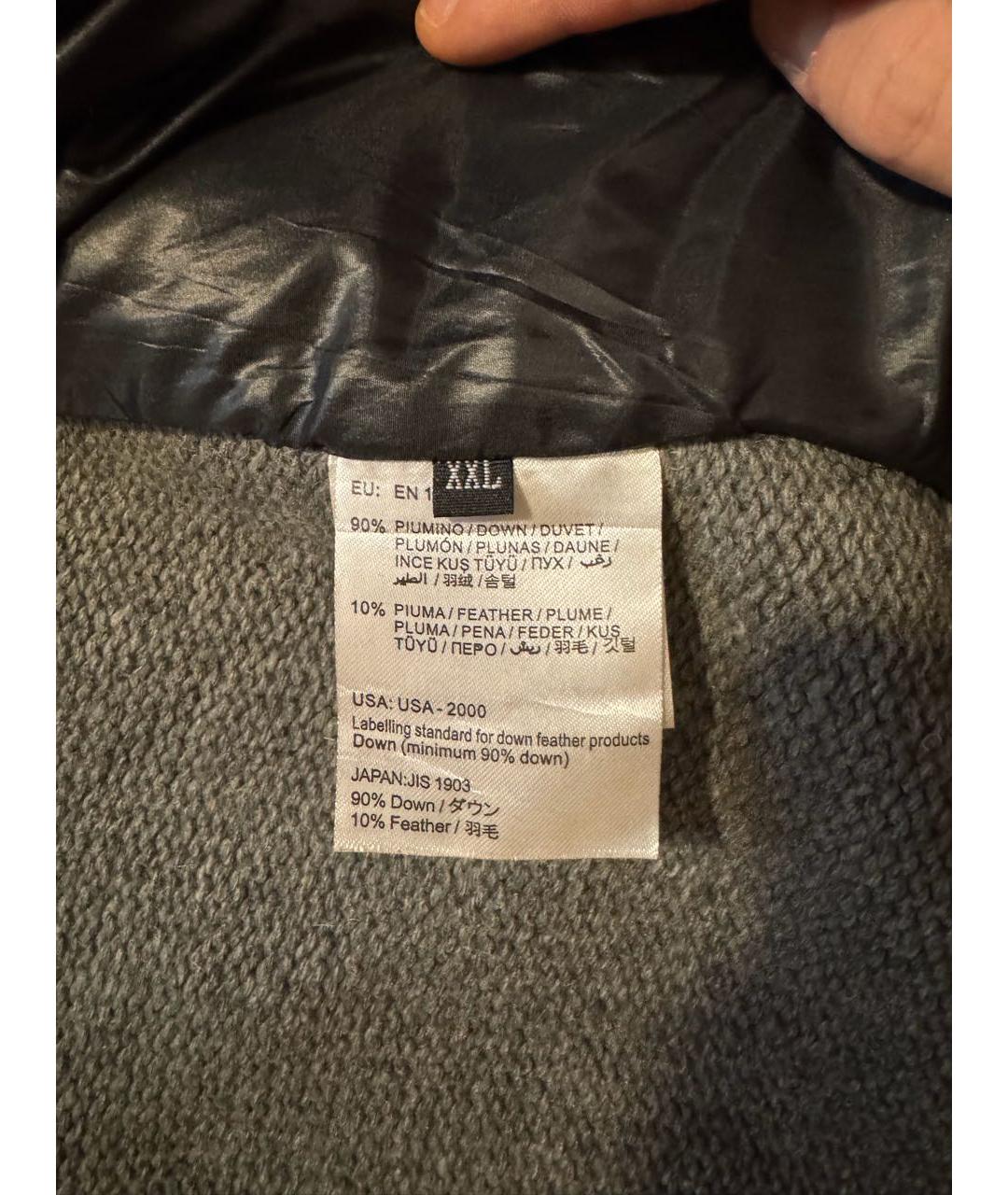 PHILIPP PLEIN Серая шерстяная куртка, фото 3