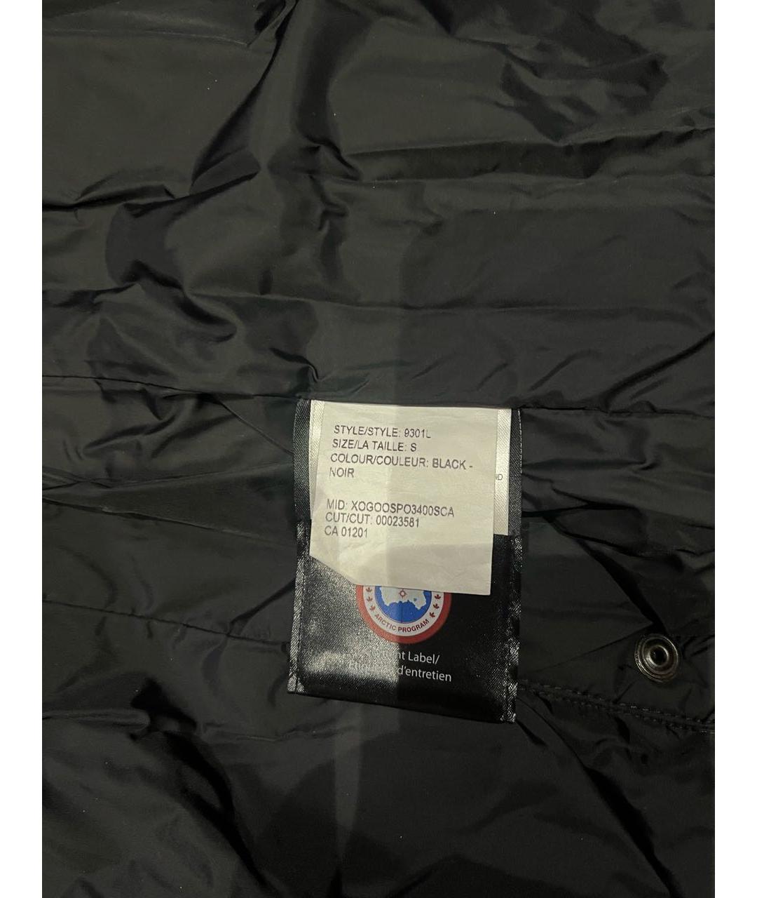 CANADA GOOSE Черная парка, фото 7