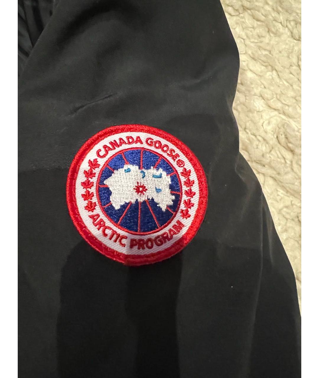 CANADA GOOSE Черная парка, фото 4