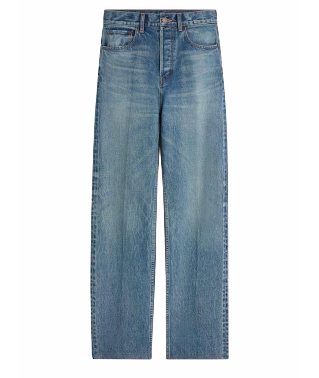 CELINE Хлопковые прямые джинсы, фото 1