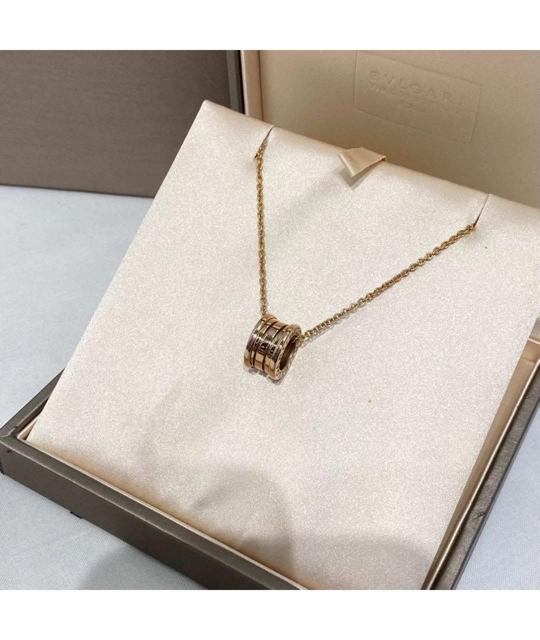 BVLGARI Золотая подвеска из розового золота, фото 3