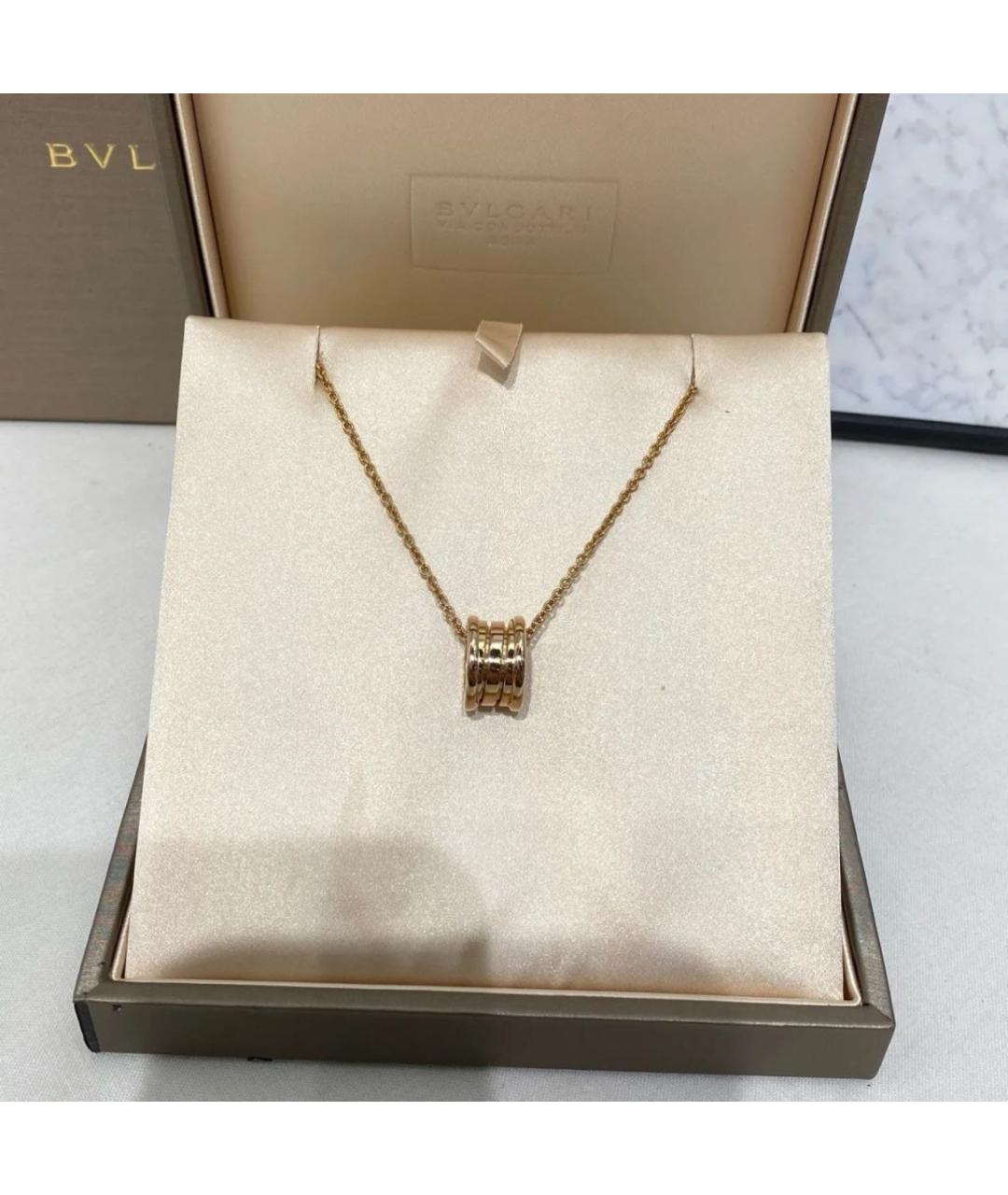 BVLGARI Золотая подвеска из розового золота, фото 6