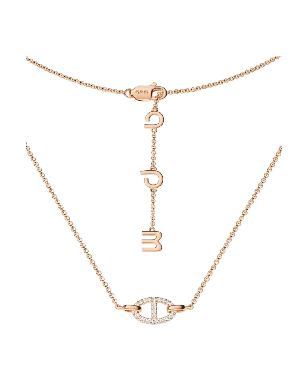 APM Monaco Золотое серебряное колье, фото 1