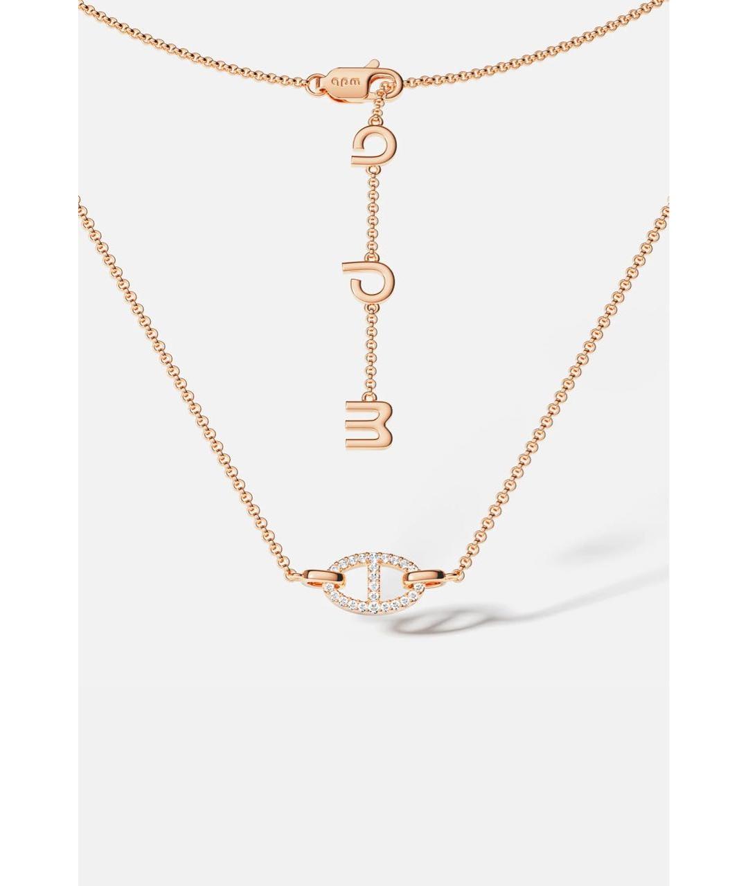 APM Monaco Золотое серебряное колье, фото 4