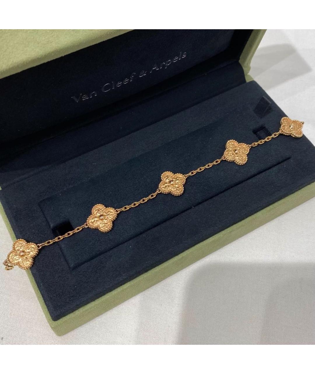 VAN CLEEF & ARPELS Золотой браслет из розового золота, фото 3