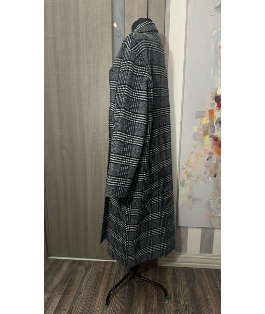 MAX&CO Серое шерстяное пальто, фото 5