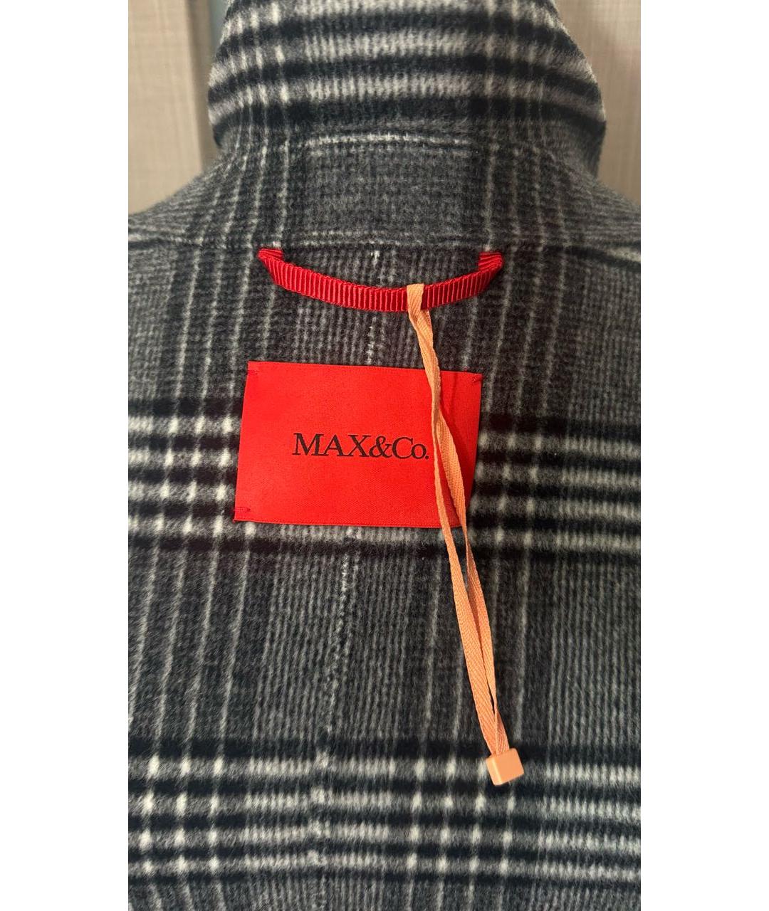 MAX&CO Серое шерстяное пальто, фото 3