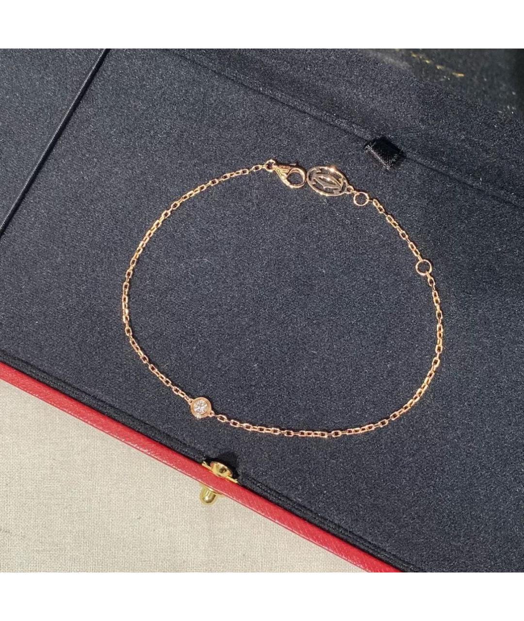 CARTIER Золотой браслет из розового золота, фото 7