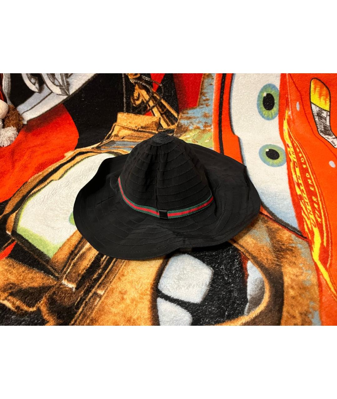 GUCCI Черная шляпа, фото 2