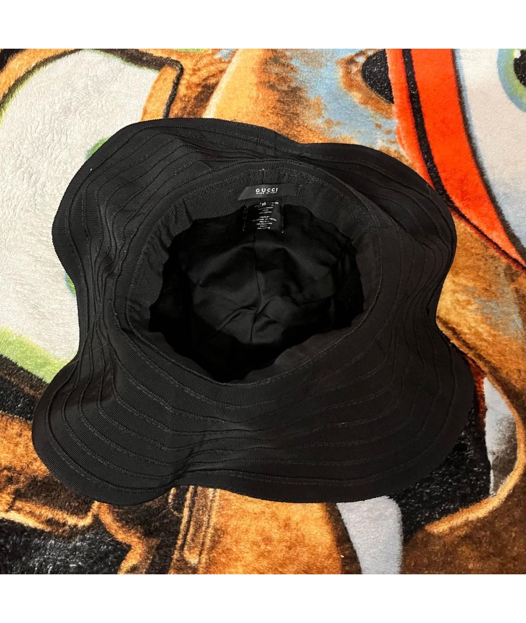 GUCCI Черная шляпа, фото 8