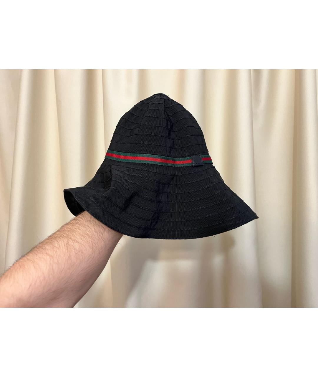 GUCCI Черная шляпа, фото 9