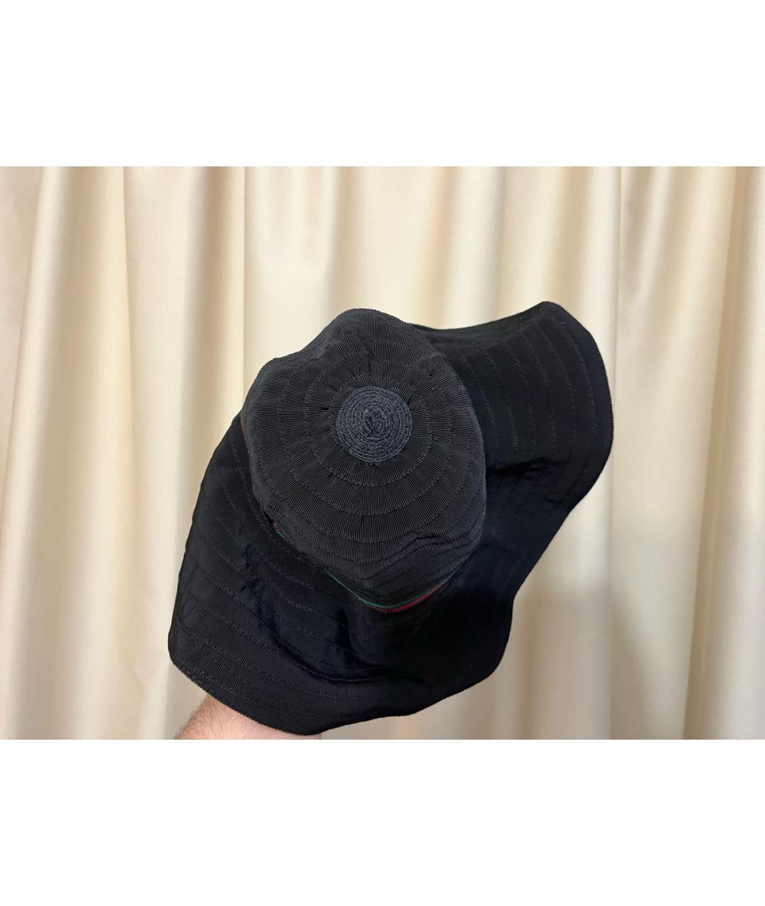 GUCCI Черная шляпа, фото 4