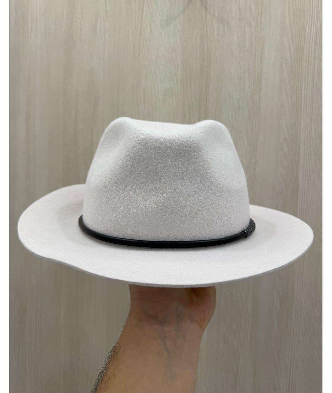 BRUNELLO CUCINELLI Бежевая шляпа, фото 7